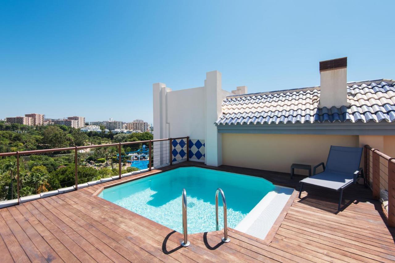 Ph Bellagio: Luxurious And Romantic Duplex Penthouse With Private Pool & Sea Views Benalmádena Kültér fotó
