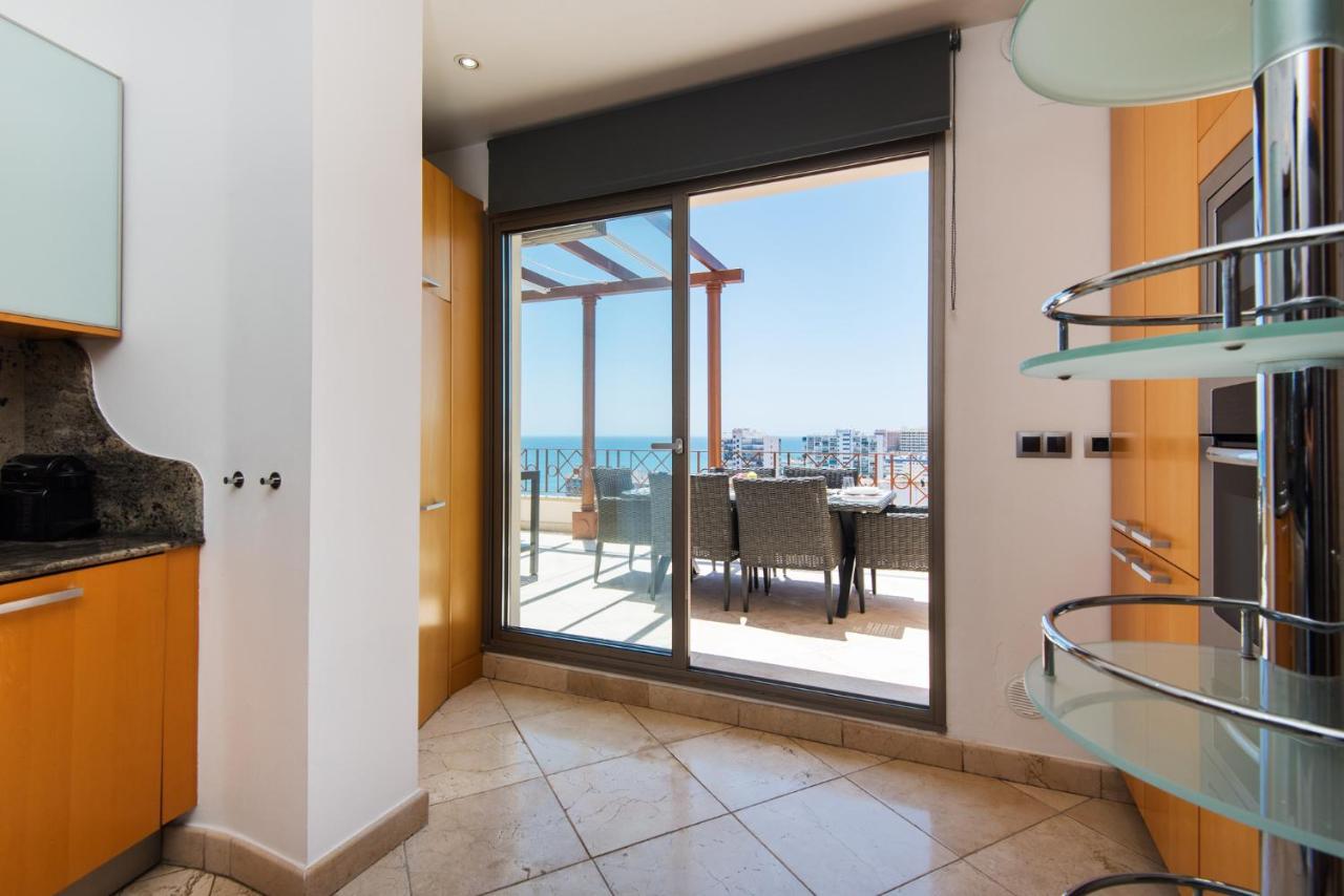 Ph Bellagio: Luxurious And Romantic Duplex Penthouse With Private Pool & Sea Views Benalmádena Kültér fotó