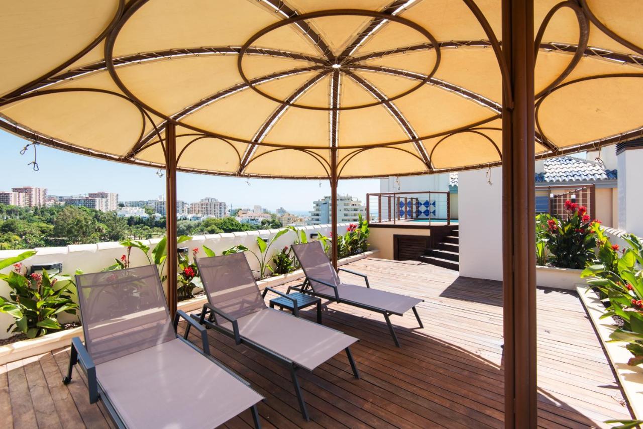 Ph Bellagio: Luxurious And Romantic Duplex Penthouse With Private Pool & Sea Views Benalmádena Kültér fotó